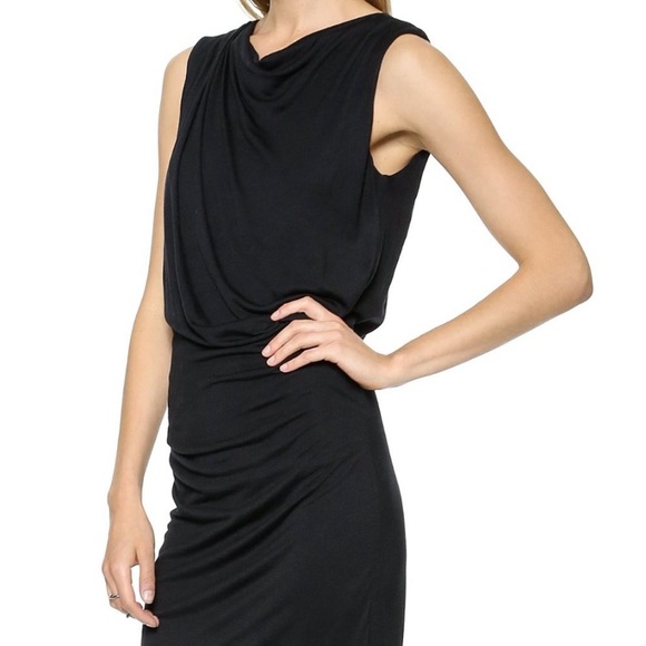 NWT Helmut Lang Crossover Draped Dress - Picture 2 of 3